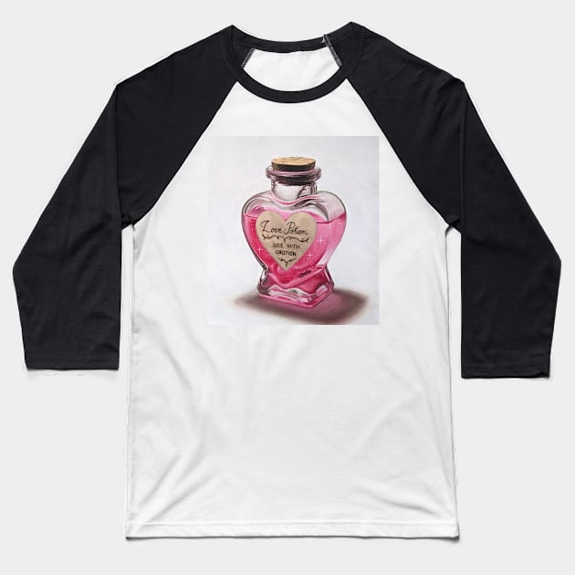 Alchemy magic drink Baseball T-Shirt by LukjanovArt